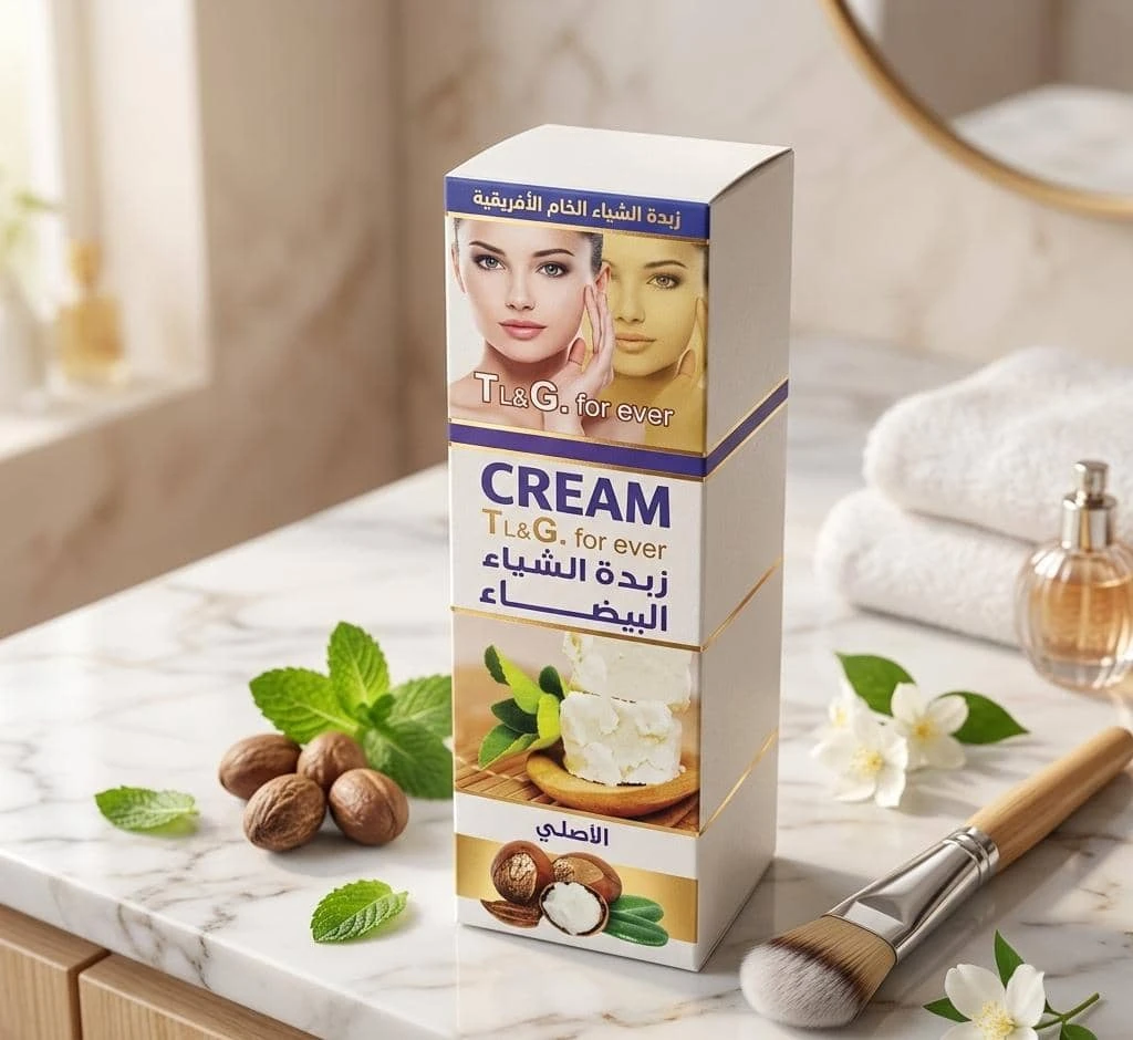 كريم زبدة الشيا البيضاء