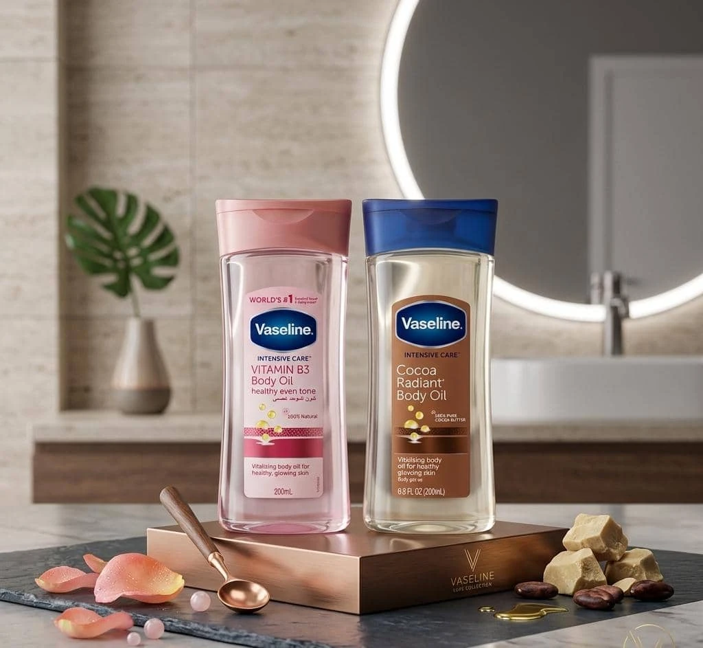 زيت الجسم من فازلين