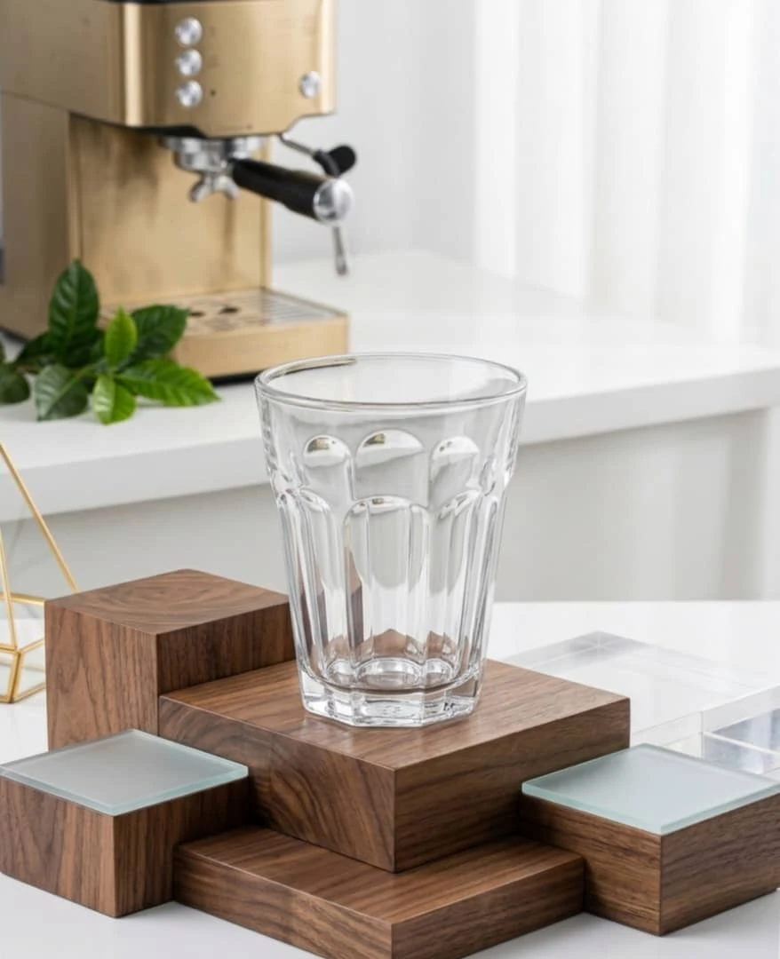 طقم اكواب شاي زجاجيه دوياليكس