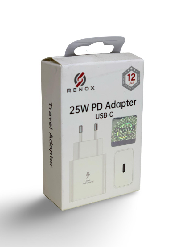 شاحن حائط رينوكس بقوة 25 واط