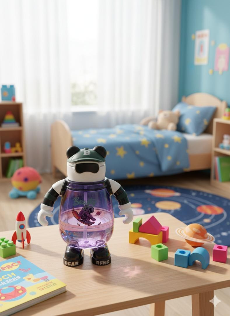 قارورة ماء بتصميم دب