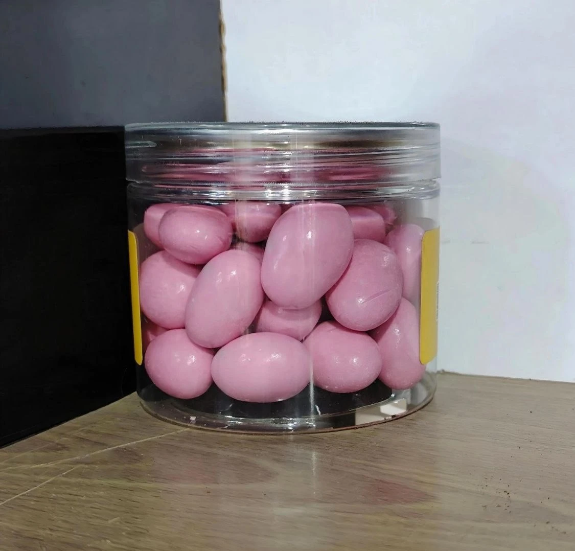 2736-ملبس لوز شوكولا زهري300ميلي