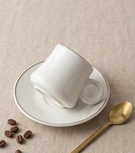 مجموعة فناجين قهوة فاخرة