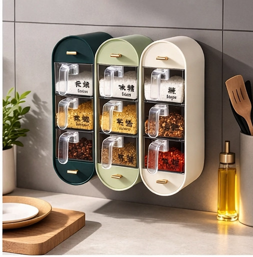 منظم بهارات وحبوب