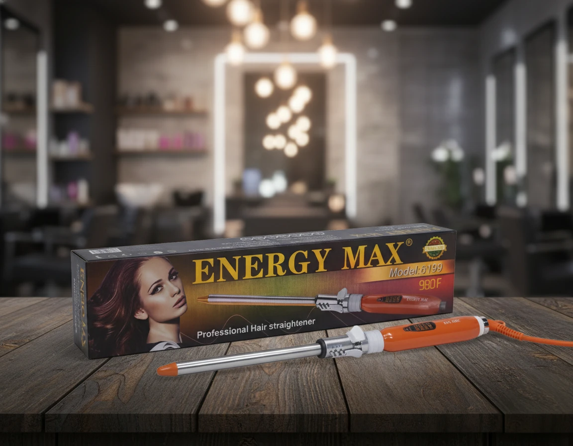 مكواة شعر انيرجي ماكس