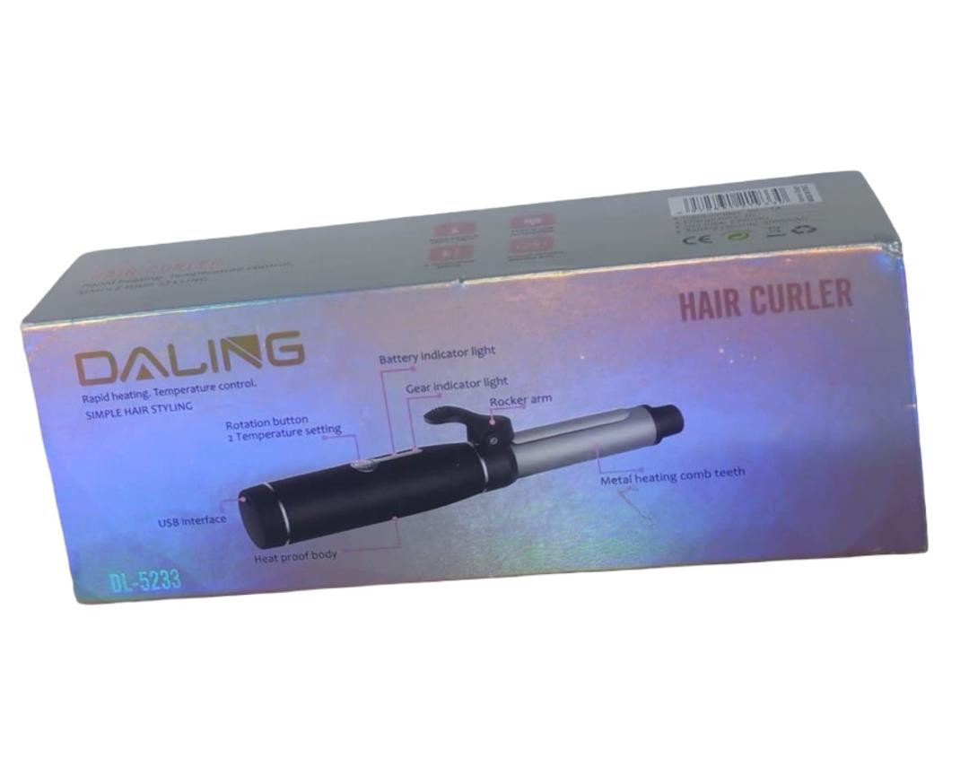 مكواة تجعيد الشعر اللاسلكية