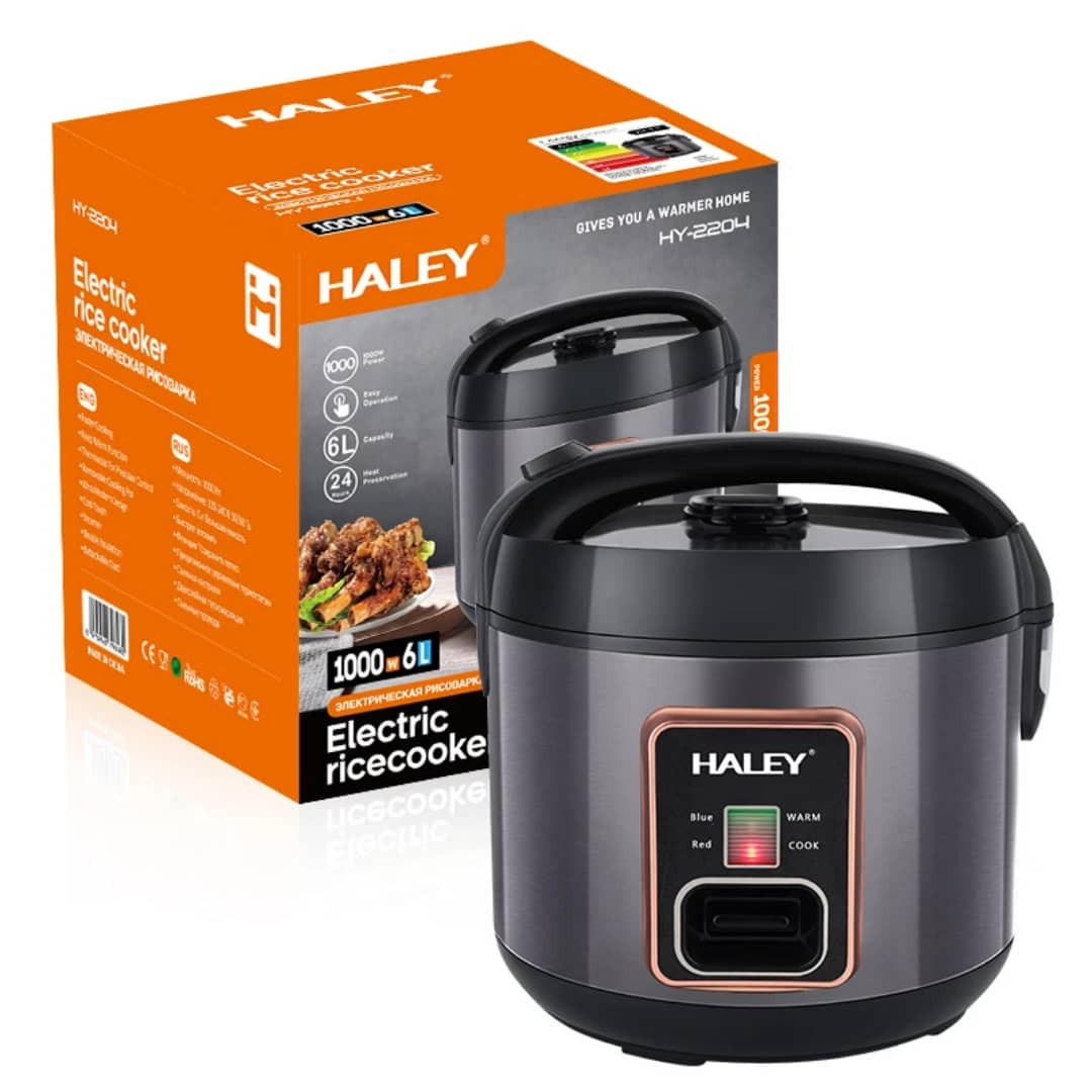 HY-2204 اواني مطبخ منزلية اوتوماتيكية 6 لتر متعددة الوظائف عالية الجودة 1000W