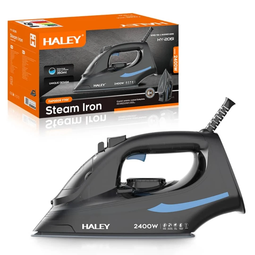 HY-2061 مكواة HALEY سيرميك كرستال طاقة 2400W