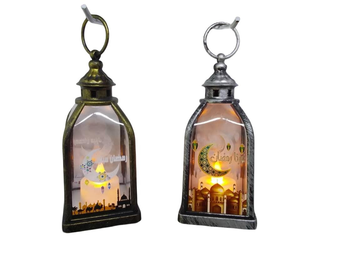 فانوس رمضان مزخرف باضاءه ليد