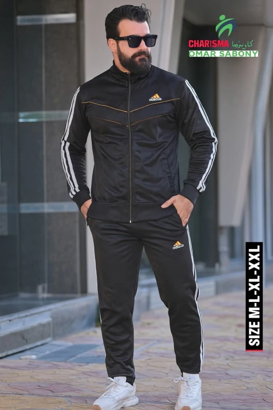 بجامة رجالي كريستال ماليزي فاخرة — راحة ومظهر أنيق للرياضة واليومي