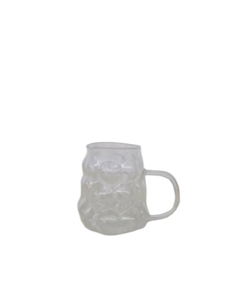 كوب زجاجي بتصميم القنبلة اليدوية