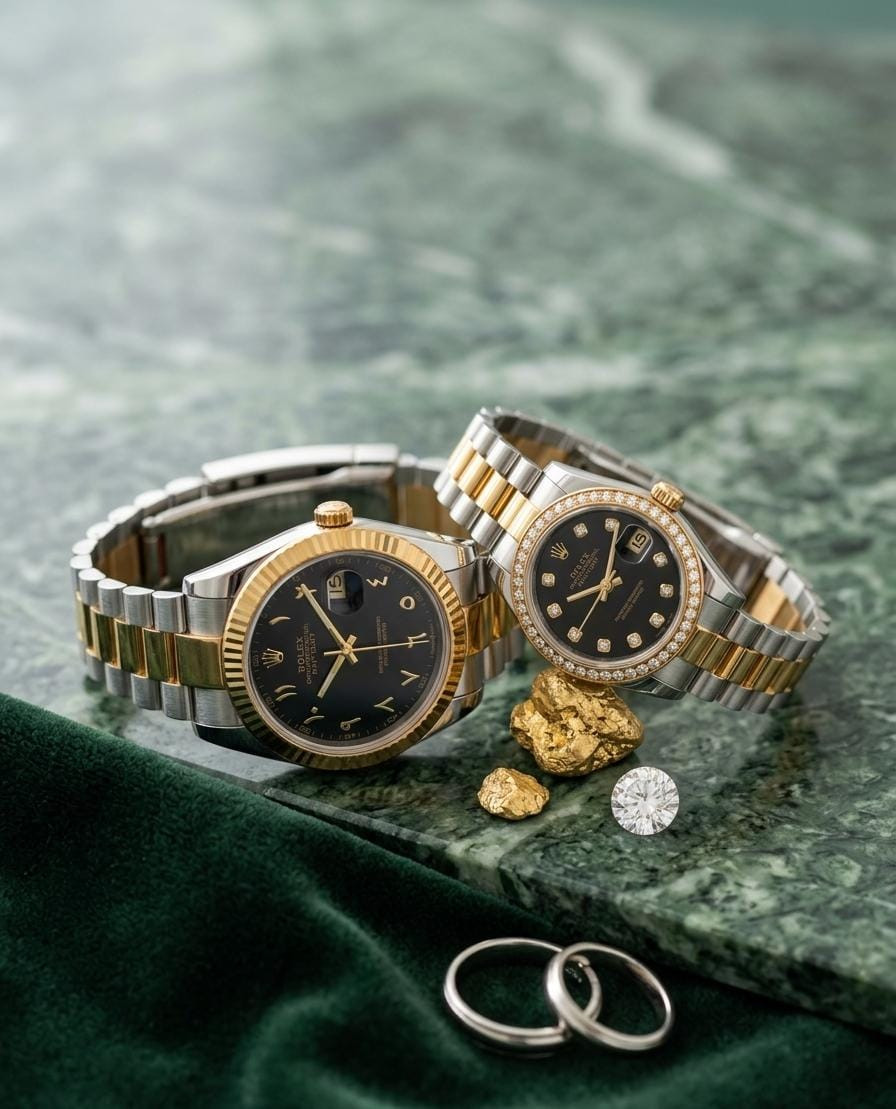 ساعه طقم رولكس