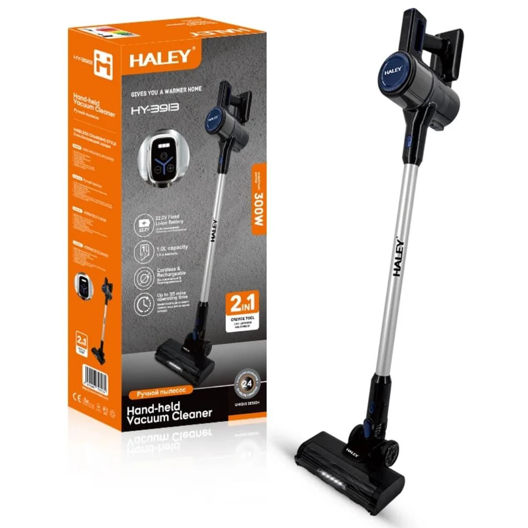 HY-3913 HALEY لاسلكي ليثيوم لتنظيف السيارات والمنزل 25.9فولت