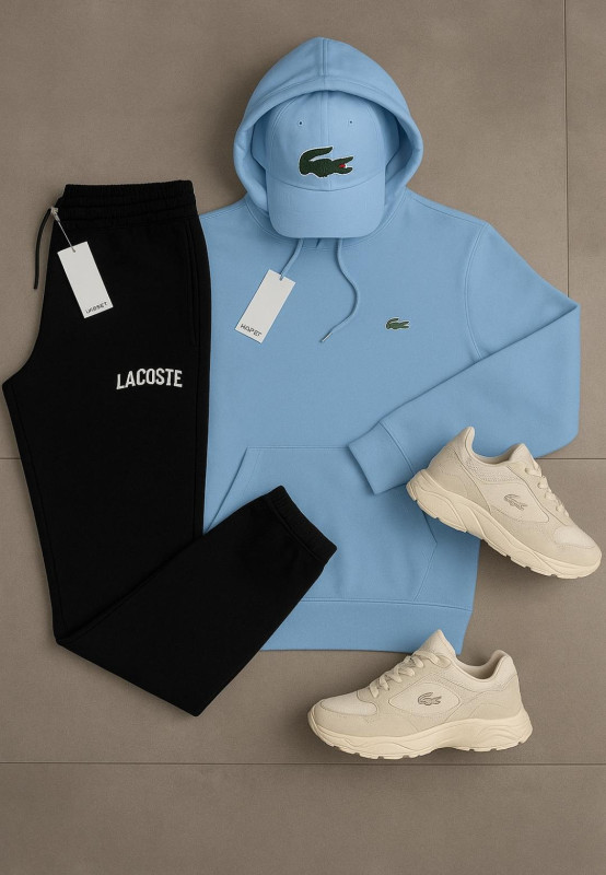 طقم رجالي شتوي LACOSTE – فليس تركي نخب أول