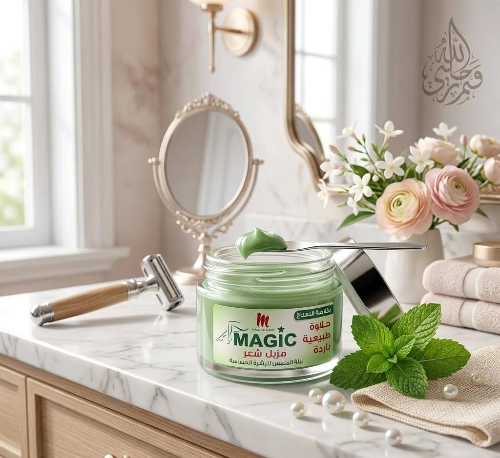 كريم ماجيك لازالة الشعر بالنعناع