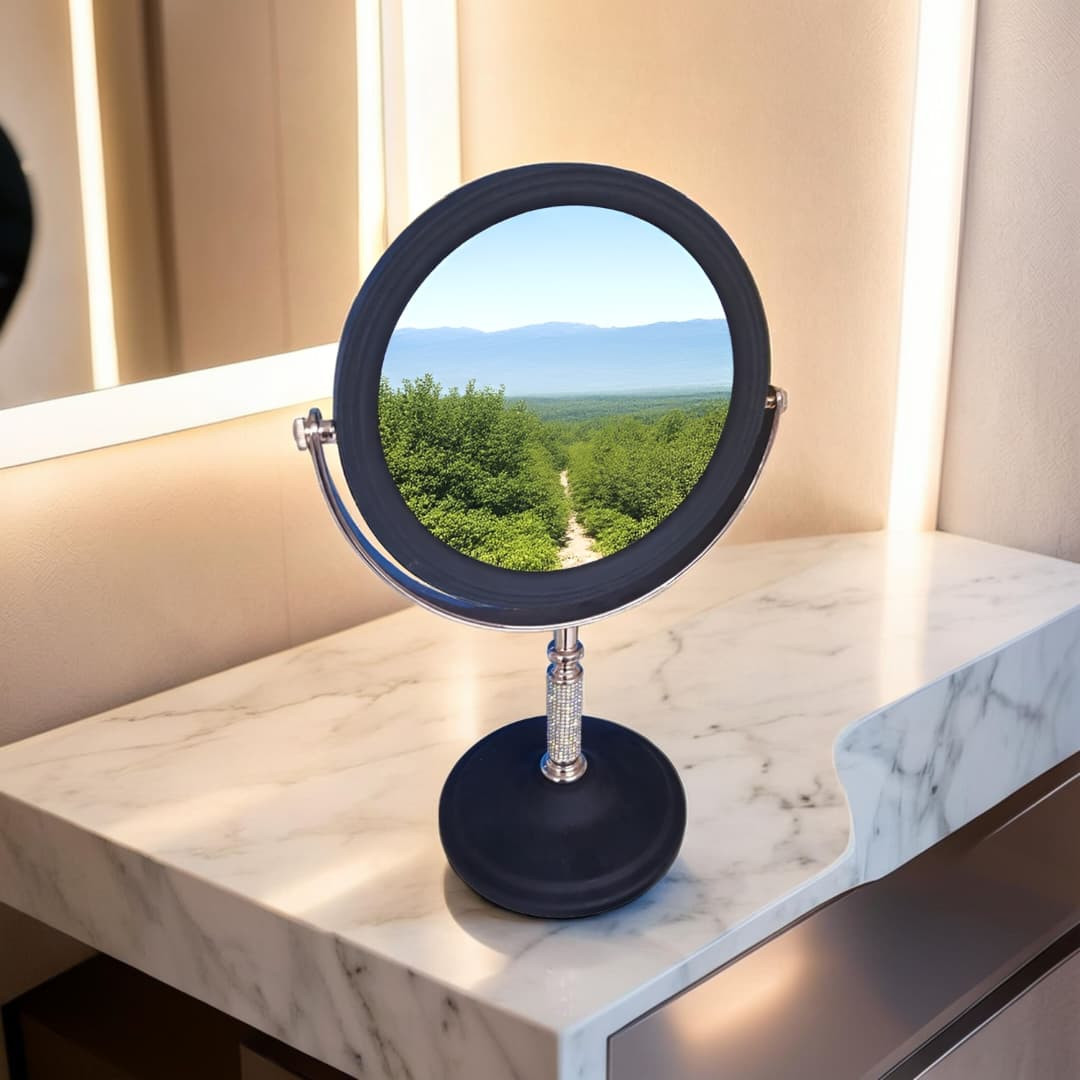 مراة الطاولة الطبيعية بتصميم انيق