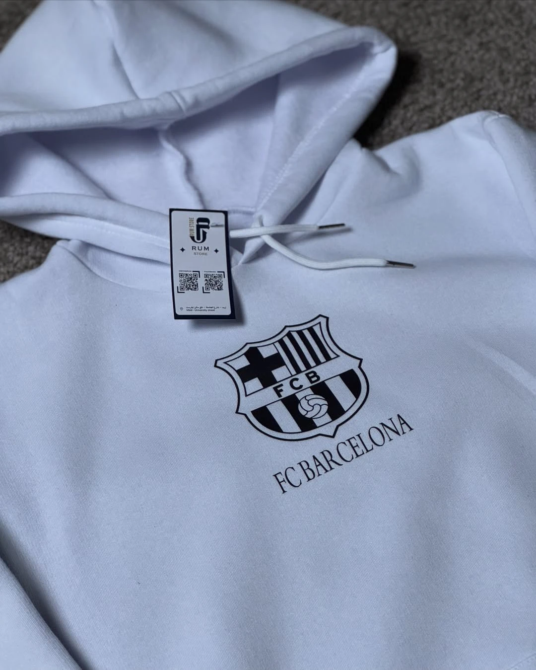 هودي شتوي لعشاق برشلونة — قطن نخب أول