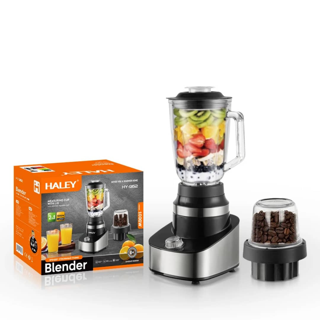 خلاط هايلي1000وات HY-962 – قوة وأداء في تصميم أنيق
