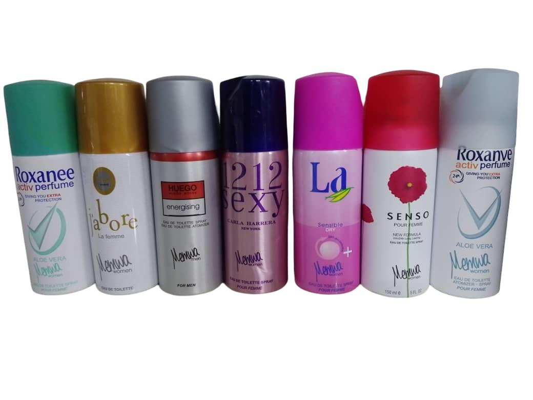 عطور بروائح مختلفة