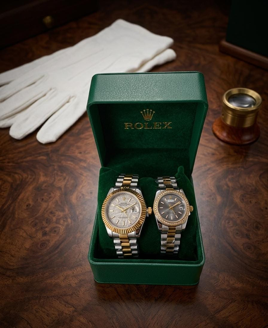 ساعه طقم رولكس