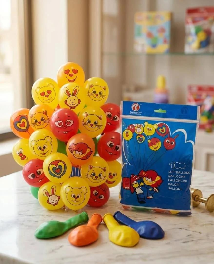 بالونات ملونة