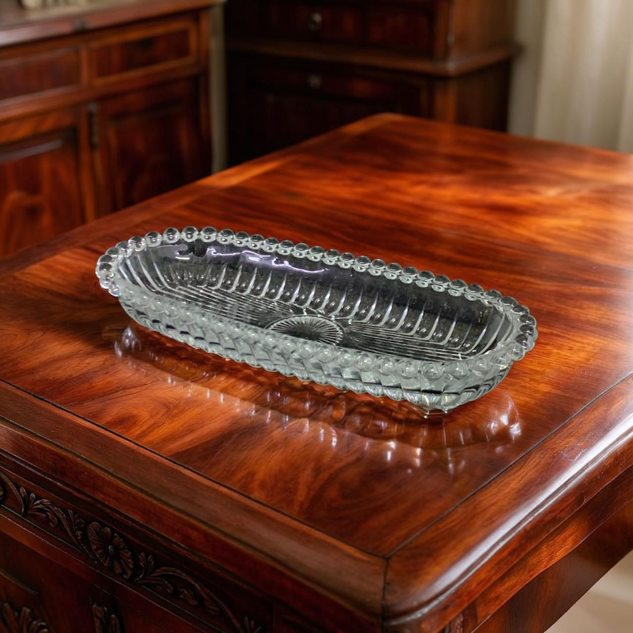 طقم تقديم زجاجي ريان