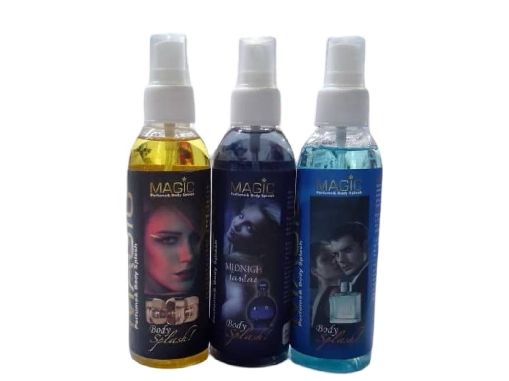 مزيج من العطور ورزاز الجسم