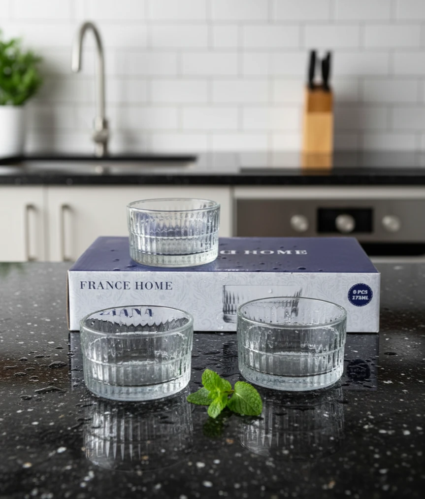 طاسات زجاجية