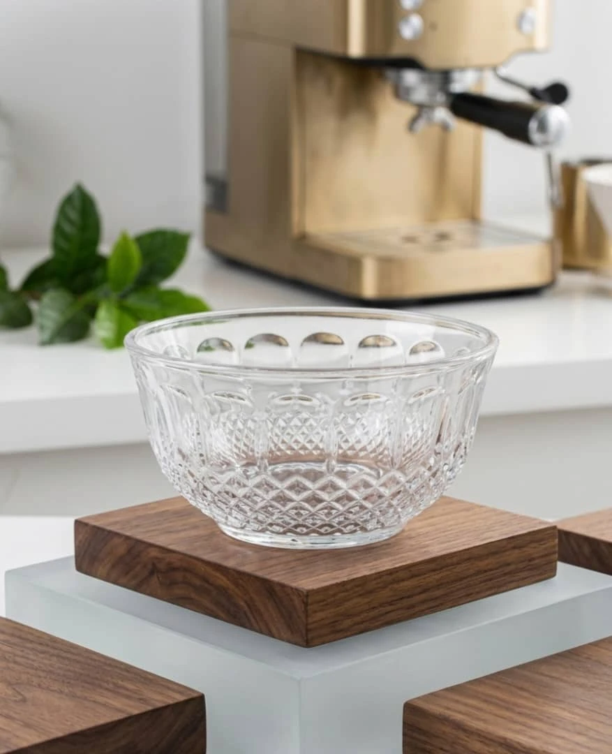 وعاء زجاجي شفاف متعدد الاستعمالات