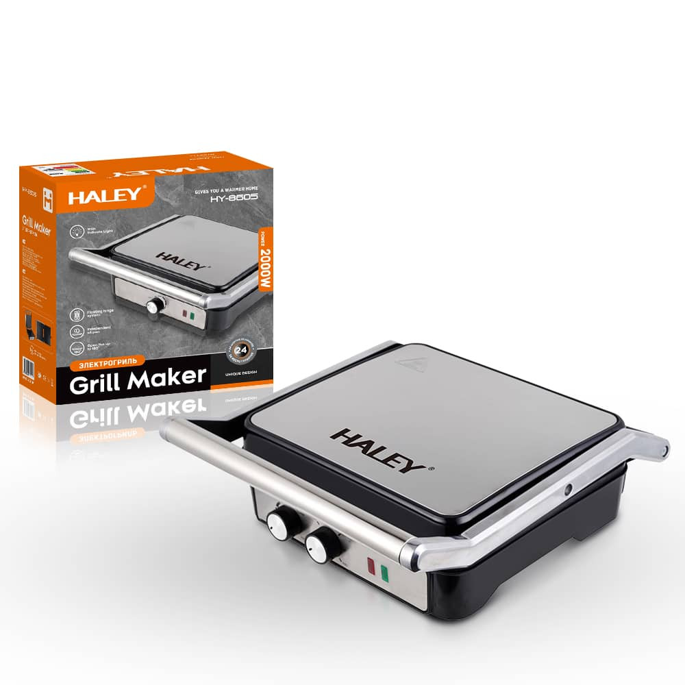 HY-8605 مكبس سندويش منزلي 2000 W