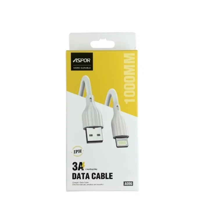 وصلت شحن ونقل بيانات مخصصة للآيفون Aspor A096 3A.