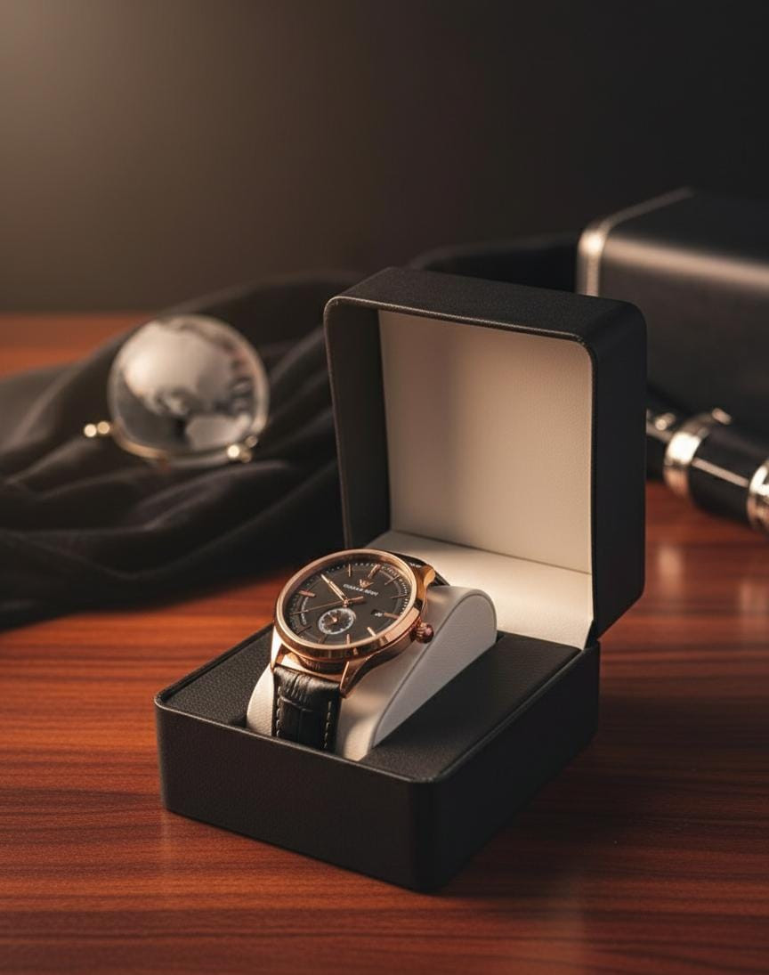 كارتير جلد طبيعي ضد الماء