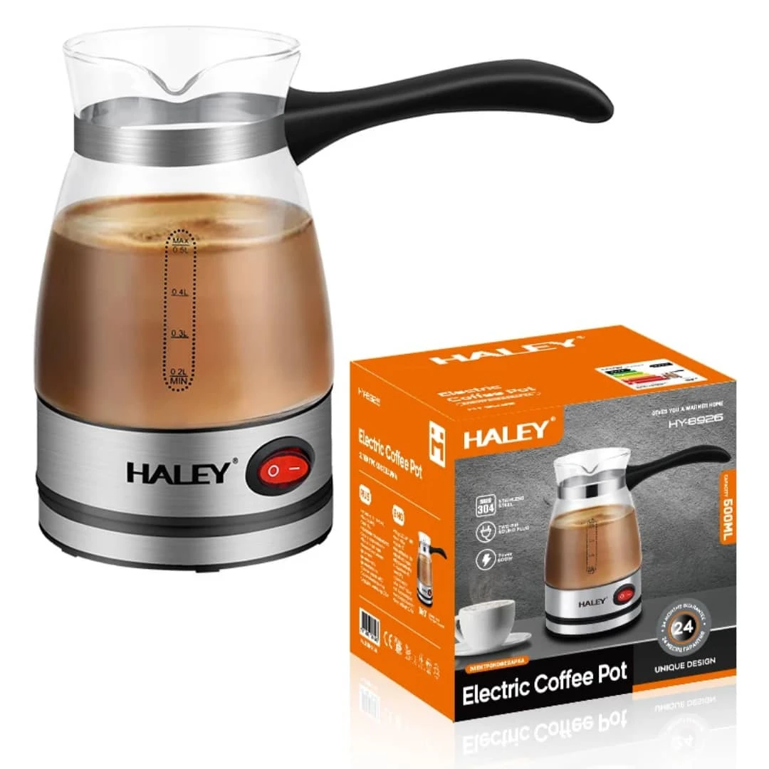 غلاية زجاجية بقوة 600 واط HY-8926