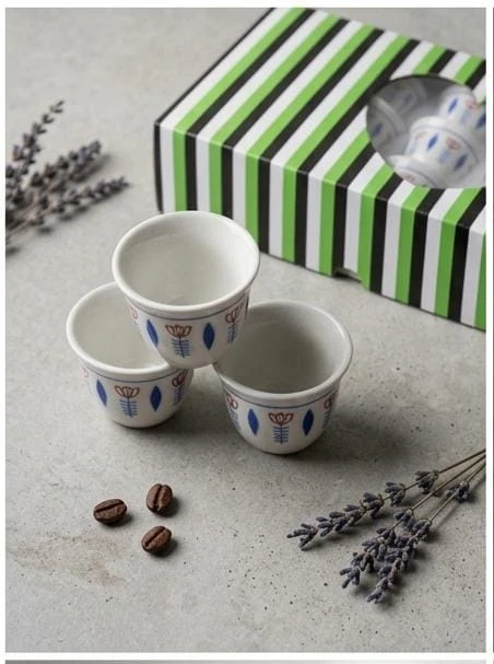 طقم  فنجان السنابل العربي