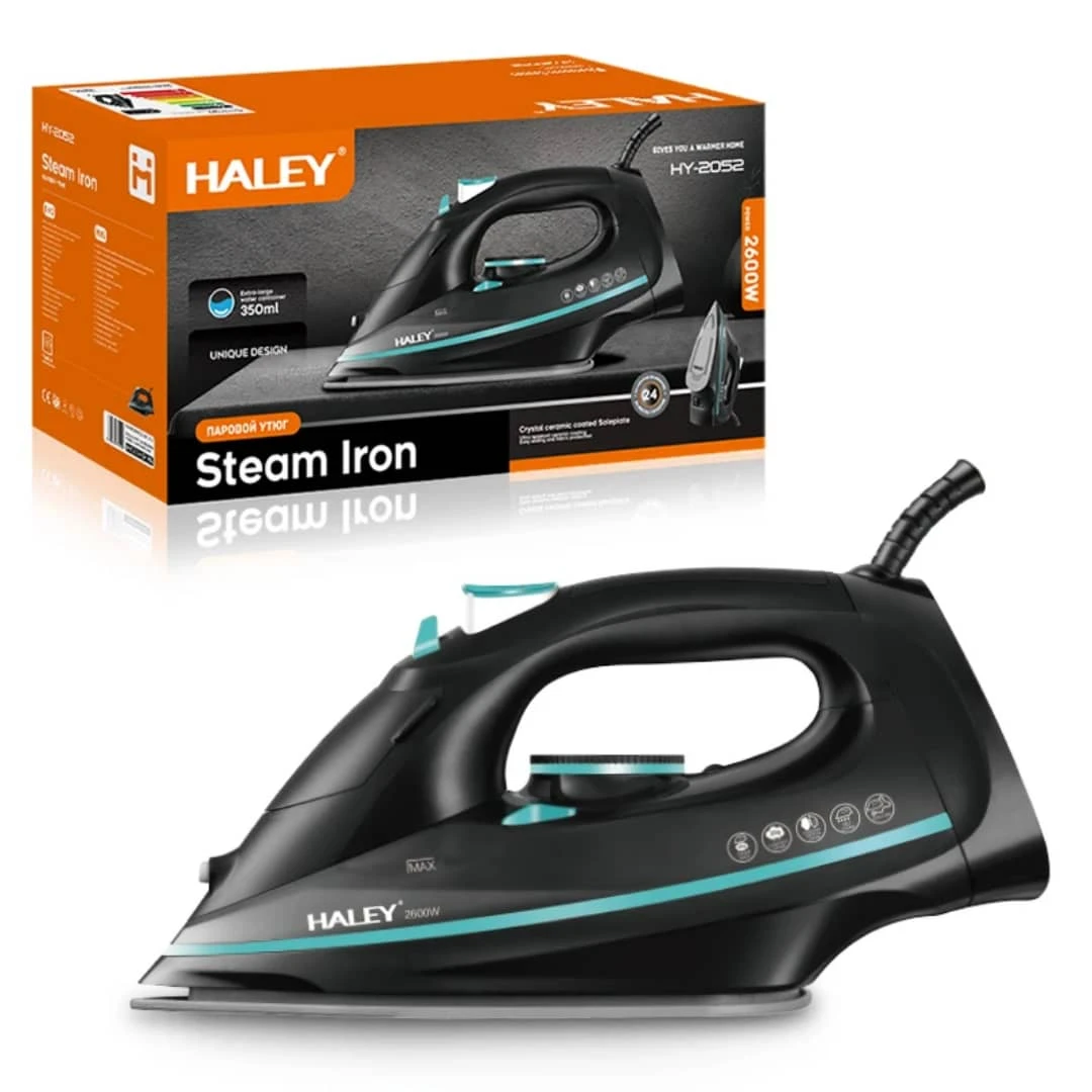 HY-2052 مكواة سيرميك كرستال HALE قوة 2600W